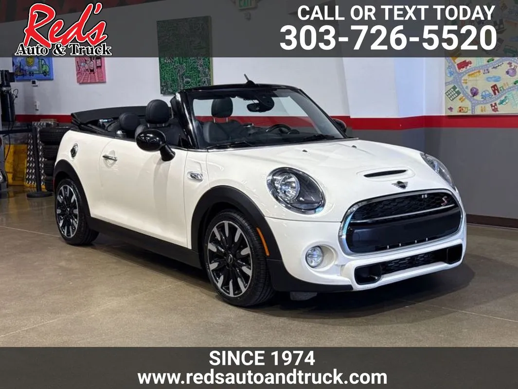 White 2019 MINI Convertible Cooper S for sale in Longmont, CO