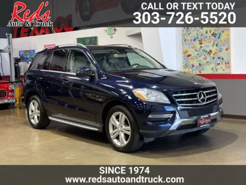 Gray 2014 Mercedes-Benz ML 350 BlueTEC 4MATIC for sale in Longmont, CO