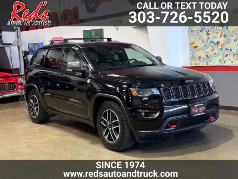 Black 2019 Jeep Grand Cherokee Trailhawk 4x4 for sale in Longmont, CO