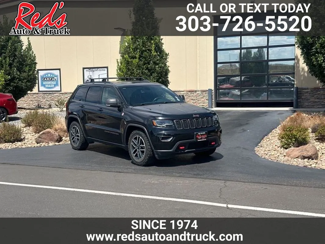 Black 2019 Jeep Grand Cherokee Trailhawk 4x4 for sale in Longmont, CO