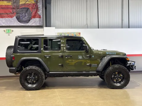 Another view of 2024 Jeep Wrangler 4xe Willys 4xe for sale in Longmont, CO at Red's Auto & Truck