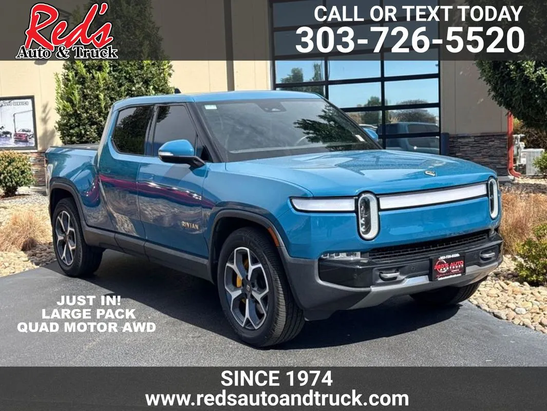 Blue 2022 Rivian R1T Adventure for sale in Longmont, CO
