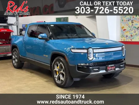 Blue 2022 Rivian R1T Adventure for sale in Longmont, CO