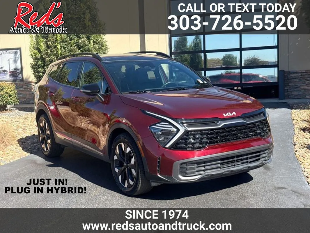 Red 2024 Kia Sportage Plug-In Hyb X-Line for sale in Longmont, CO