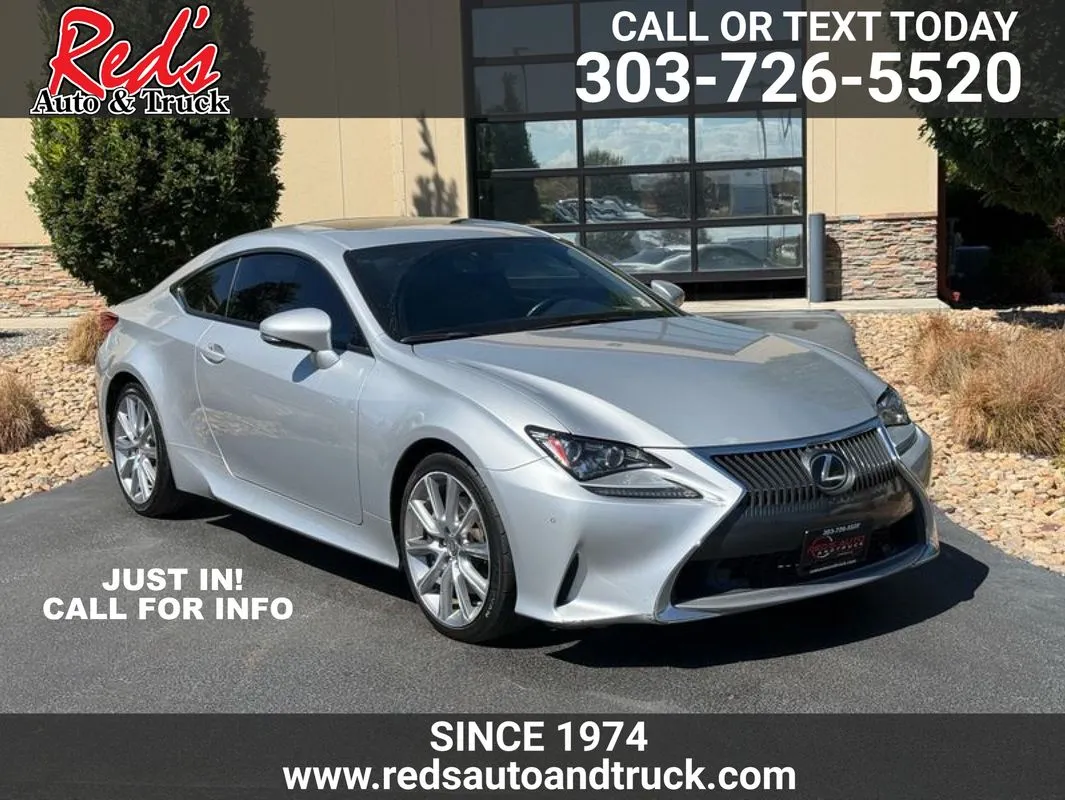 Silver 2015 Lexus RC 350 for sale in Longmont, CO