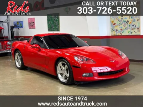 Red 2008 Chevrolet Corvette for sale in Longmont, CO