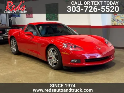 Red 2008 Chevrolet Corvette for sale in Longmont, CO