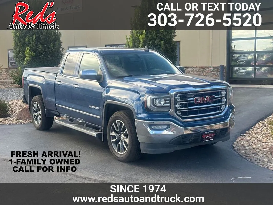 Blue 2016 GMC Sierra 1500 SLT for sale in Longmont, CO