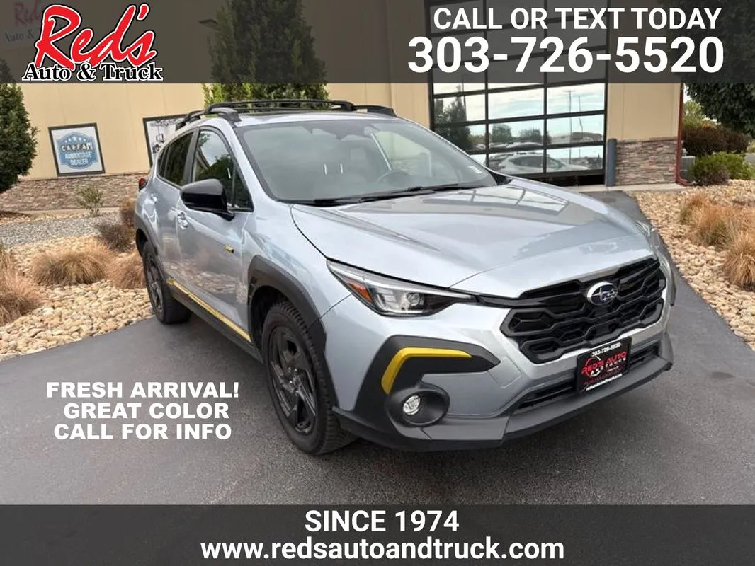 Silver 2024 Subaru Crosstrek Sport for sale in Longmont, CO