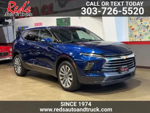 Blue 2023 Chevrolet Blazer AWD Premier for sale in Longmont, CO