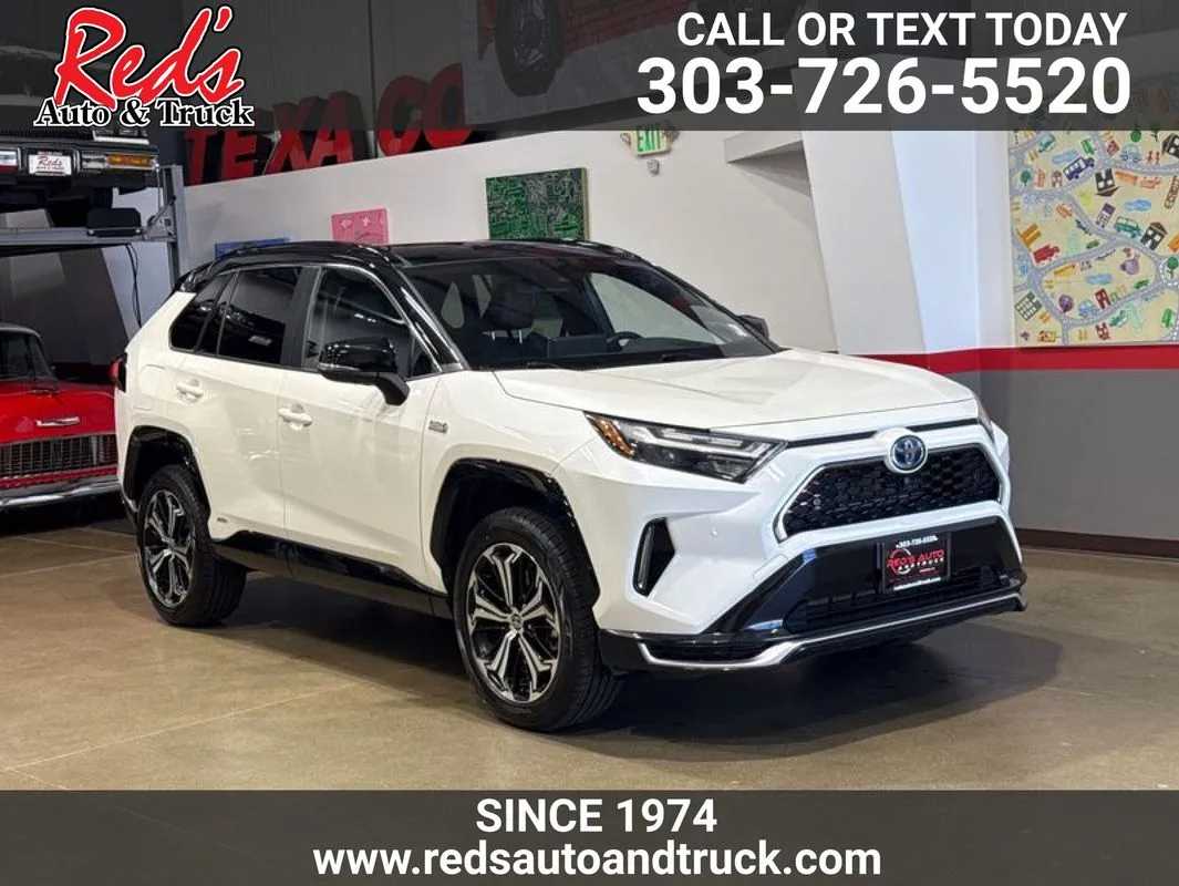 White 2022 Toyota RAV4 Prime XSE for sale in Longmont, CO