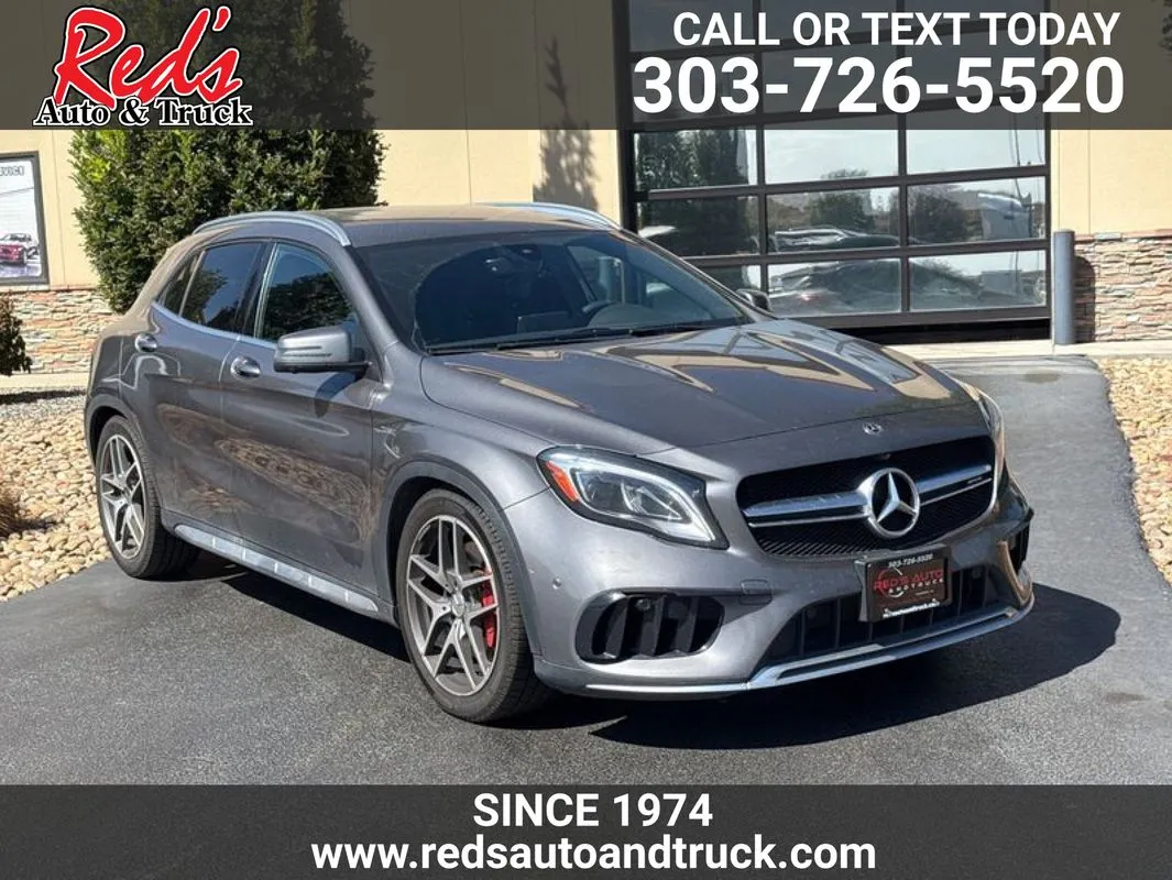 Gray 2018 Mercedes-Benz AMG GLA 45 4MATIC for sale in Longmont, CO