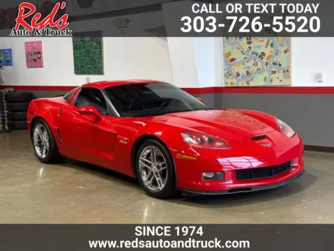 Red 2006 Chevrolet Corvette Z06 Hardtop for sale in Longmont, CO