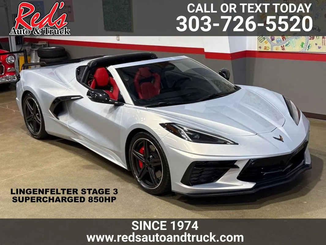 Silver 2024 Chevrolet Corvette Stingray RWD Coupe 2LT for sale in Longmont, CO