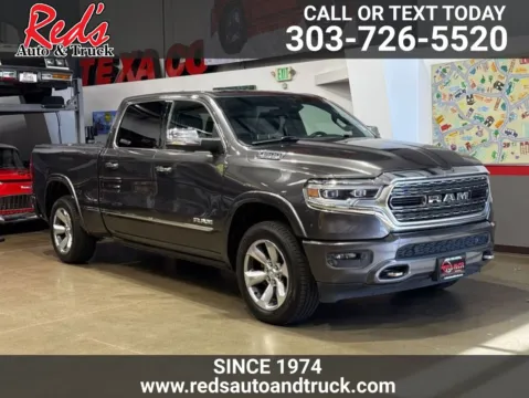 Gray 2020 Ram 1500 Limited Crew Cab 4x4 6'4" Box for sale in Longmont, CO