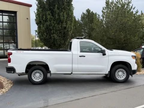 Another view of 2025 Chevrolet Silverado 1500 4WD Regular Cab Long Bed WT for sale in Longmont, CO at Red's Auto & Truck