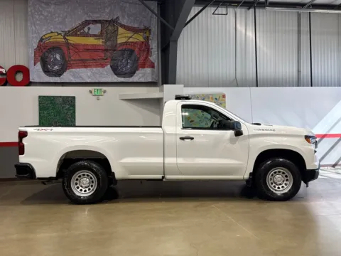 Another view of 2025 Chevrolet Silverado 1500 4WD Regular Cab Long Bed WT for sale in Longmont, CO at Red's Auto & Truck