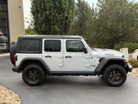 Another view of 2024 Jeep Wrangler 4xe Willys 4xe for sale in Longmont, CO at Red's Auto & Truck