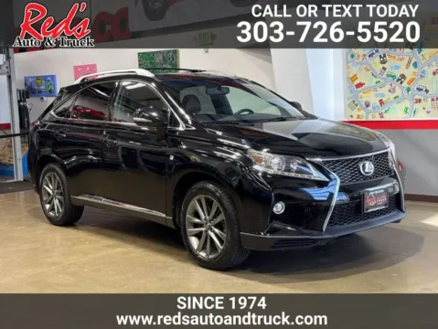 Black 2015 Lexus RX 350 F Sport for sale in Longmont, CO