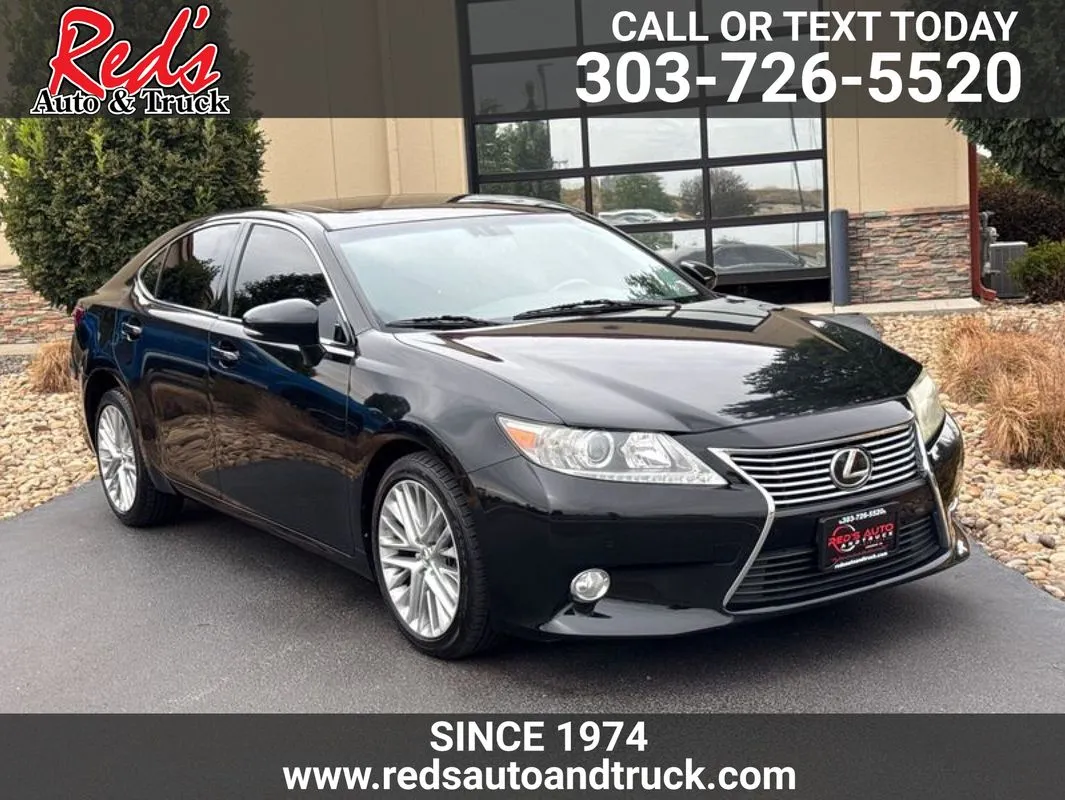Black 2013 Lexus ES 350 for sale in Longmont, CO