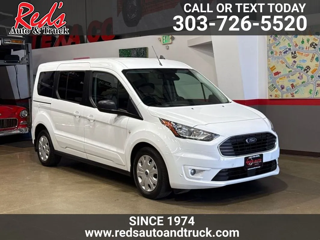 White 2022 Ford Transit Connect XLT Passenger Wagon for sale in Longmont, CO