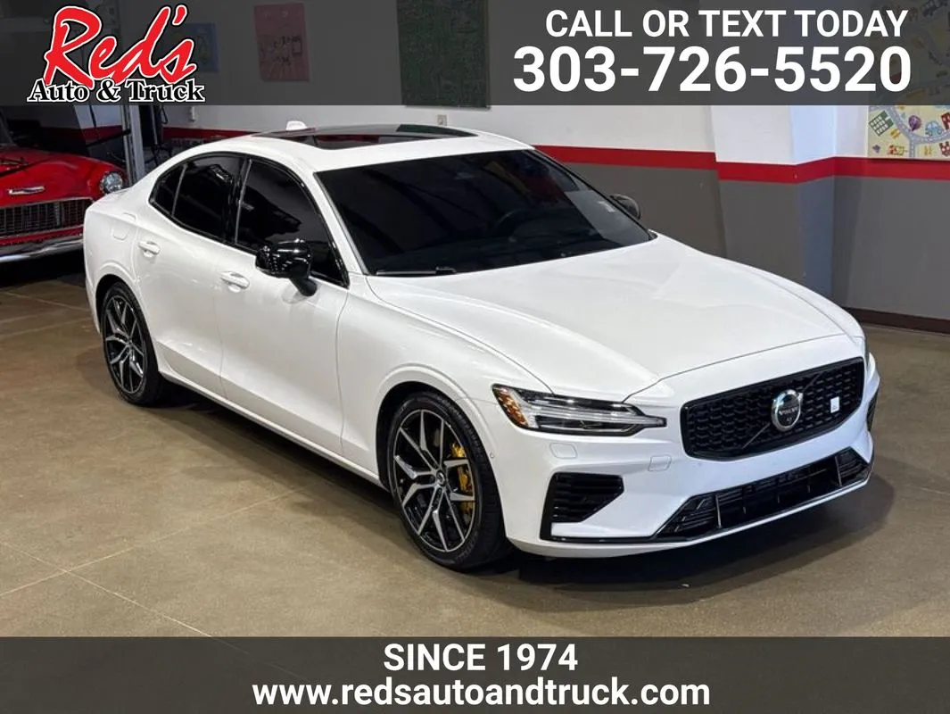 White 2023 Volvo S60 Recharge Plug-In T8 Polestar Engineered for sale in Longmont, CO
