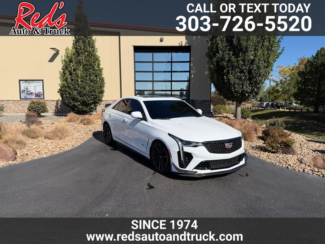 White 2022 Cadillac CT4-V V-Series Blackwing for sale in Longmont, CO