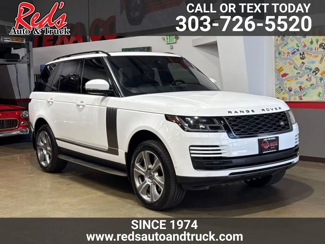 White 2018 Land Rover Range Rover 5.0L V8 Supercharged for sale in Longmont, CO