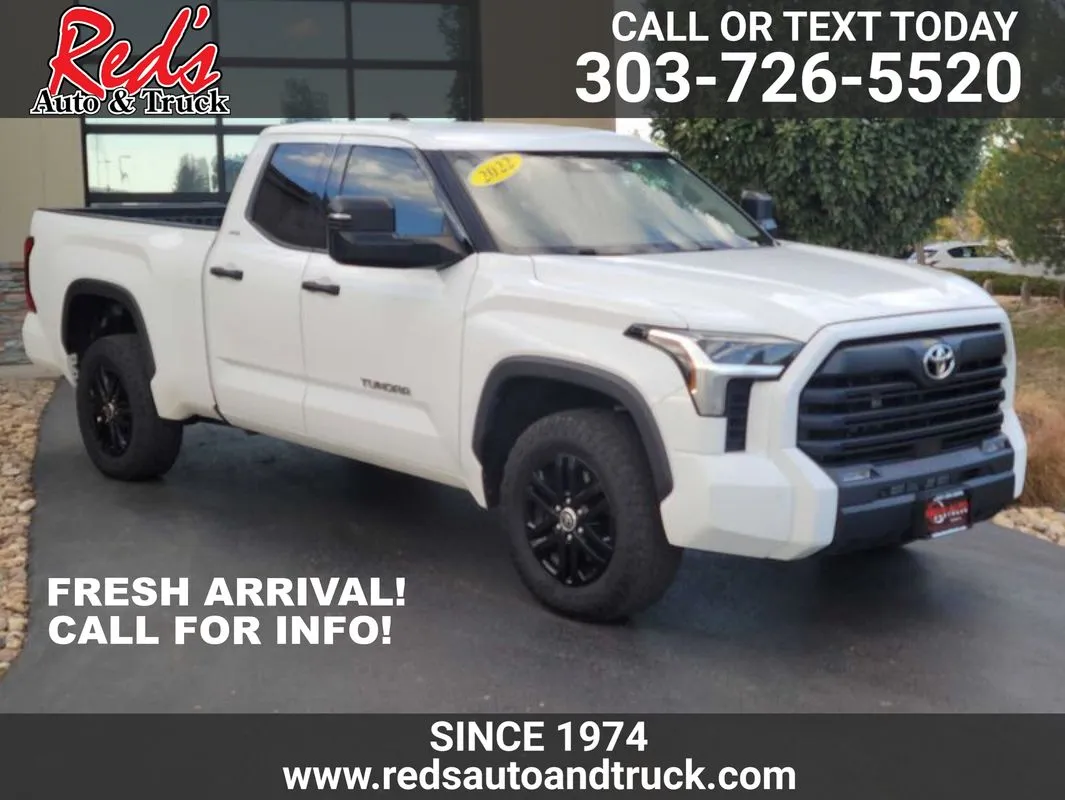 White 2022 Toyota Tundra SR5 for sale in Longmont, CO