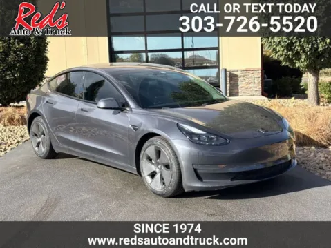 Silver 2023 Tesla Model 3 Rear-Wheel Drive for sale in Longmont, CO