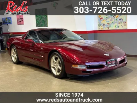 Red 2003 Chevrolet Corvette for sale in Longmont, CO