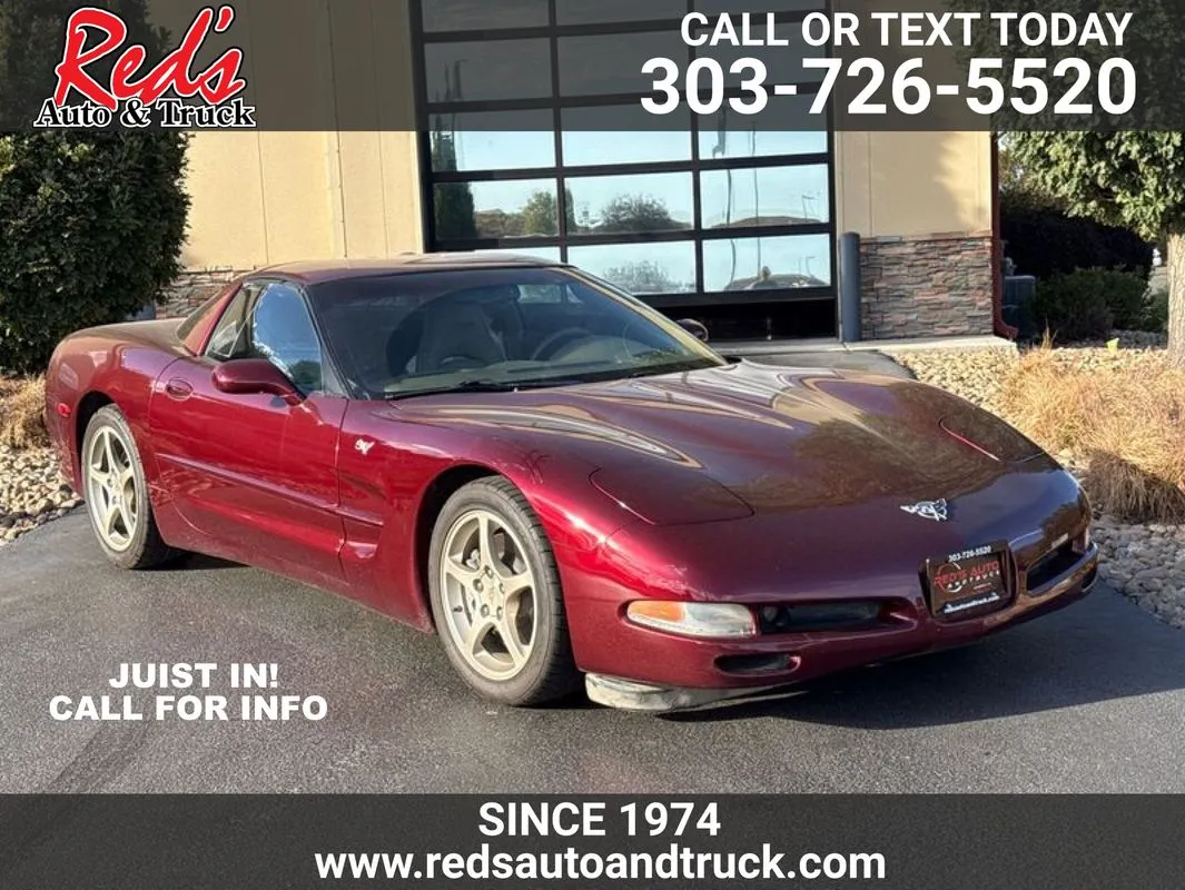 Red 2003 Chevrolet Corvette for sale in Longmont, CO