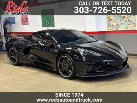 Black 2020 Chevrolet Corvette Stingray RWD Coupe 3LT for sale in Longmont, CO