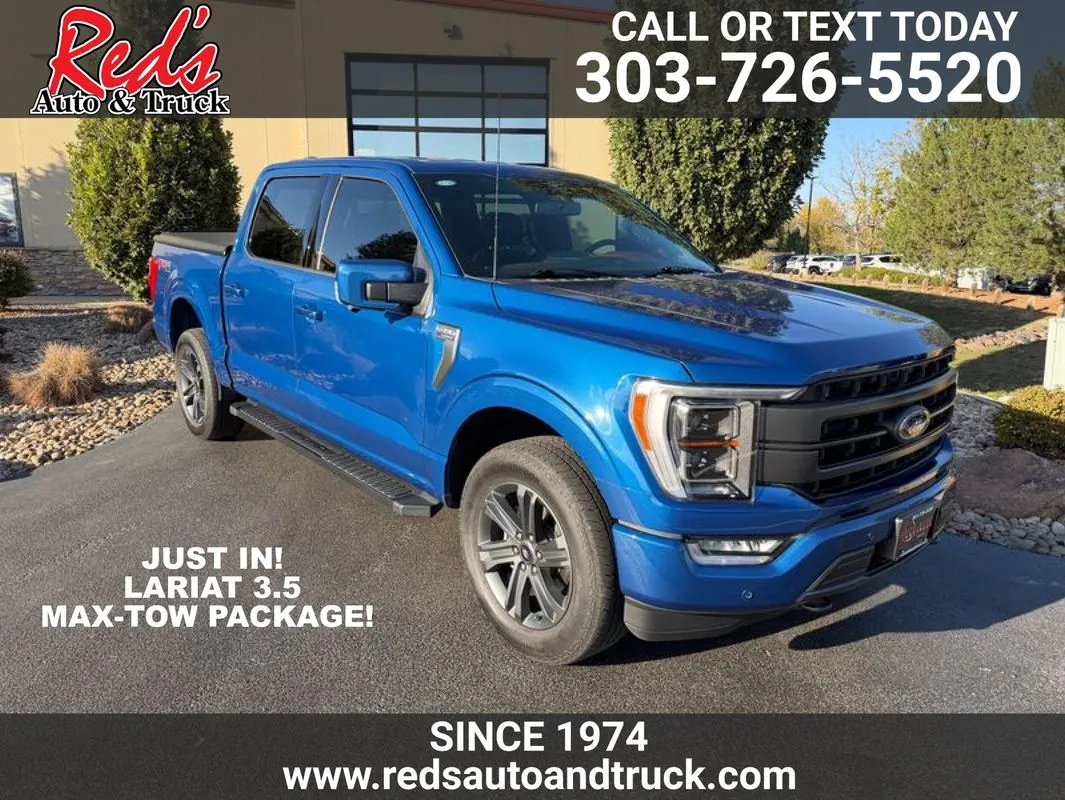 Blue 2023 Ford F-150 LARIAT for sale in Longmont, CO