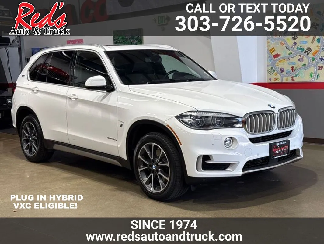 White 2017 BMW X5 eDrive xDrive40e iPerformance for sale in Longmont, CO