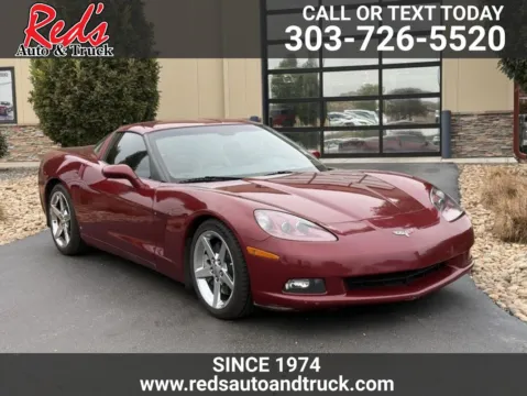 Red 2007 Chevrolet Corvette for sale in Longmont, CO