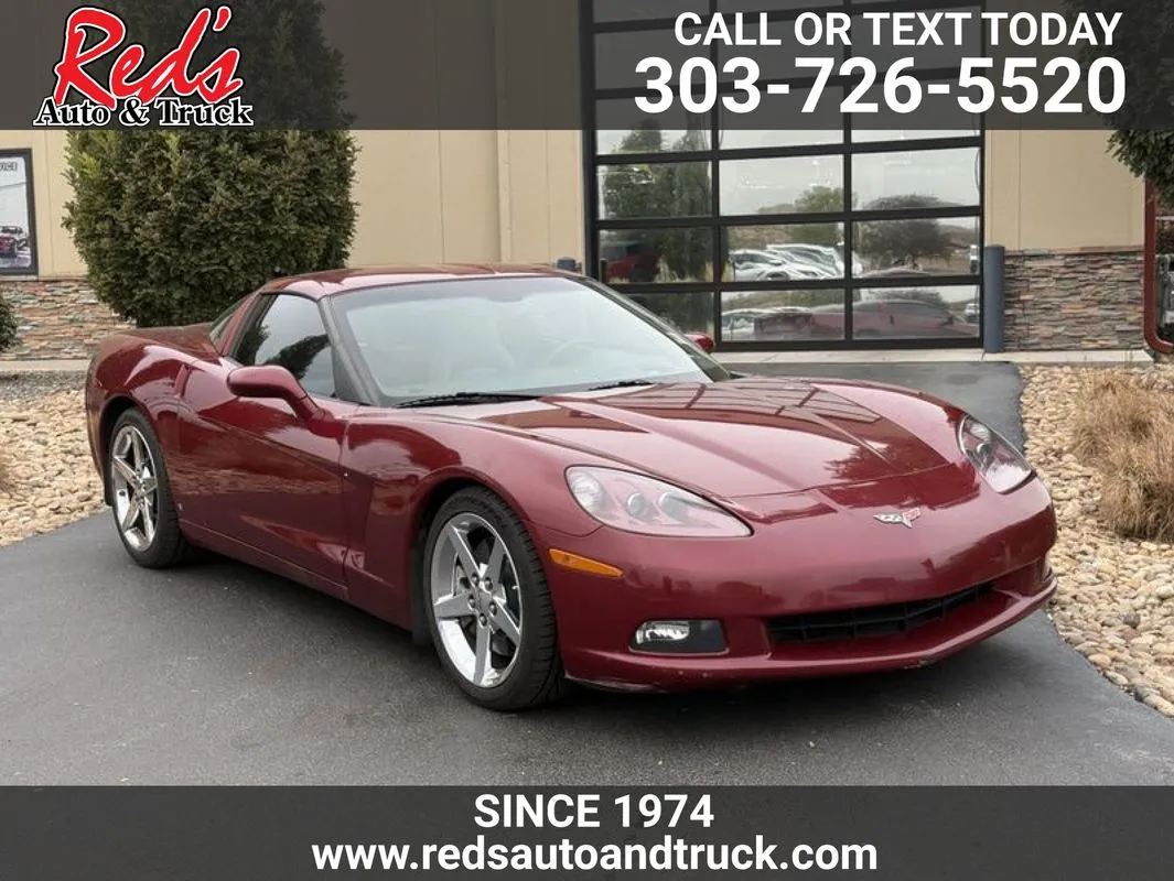 Red 2007 Chevrolet Corvette for sale in Longmont, CO