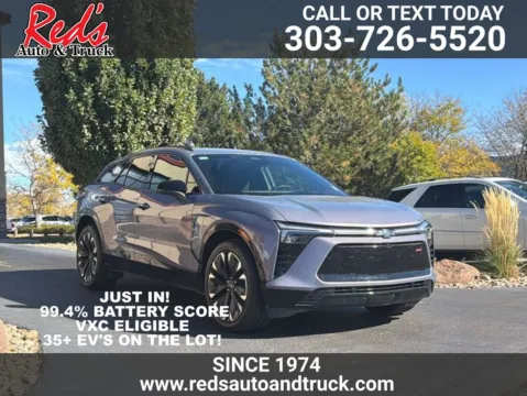 Gray 2024 Chevrolet Blazer EV eAWD RS for sale in Longmont, CO