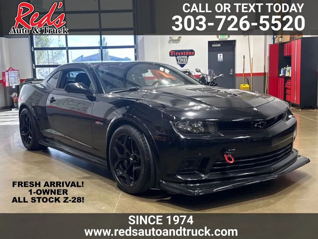 Black 2015 Chevrolet Camaro Z/28 for sale in Longmont, CO