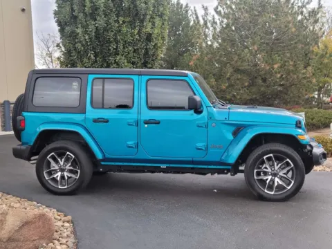 Another view of 2024 Jeep Wrangler 4xe Sport S 4xe for sale in Longmont, CO at Red's Auto & Truck