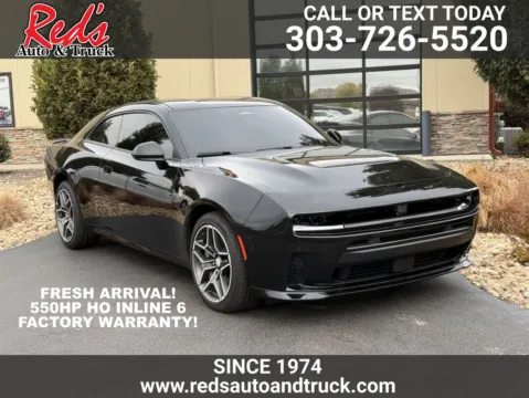 Black 2026 Dodge Charger Scat Pack 2-Door AWD for sale in Longmont, CO