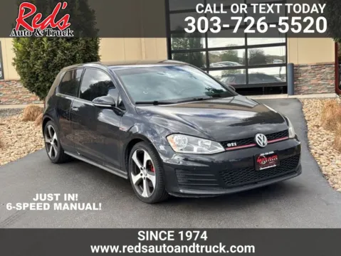 Black 2016 Volkswagen Golf GTI S 2-Door for sale in Longmont, CO