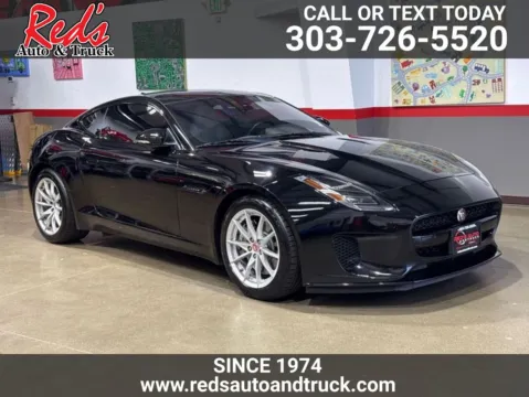 Black 2020 Jaguar F-TYPE Coupe P300 RWD Automatic for sale in Longmont, CO