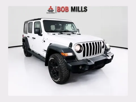 White 2022 Jeep Wrangler Unlimited Sport Altitude for sale in Myrtle Beach, SC