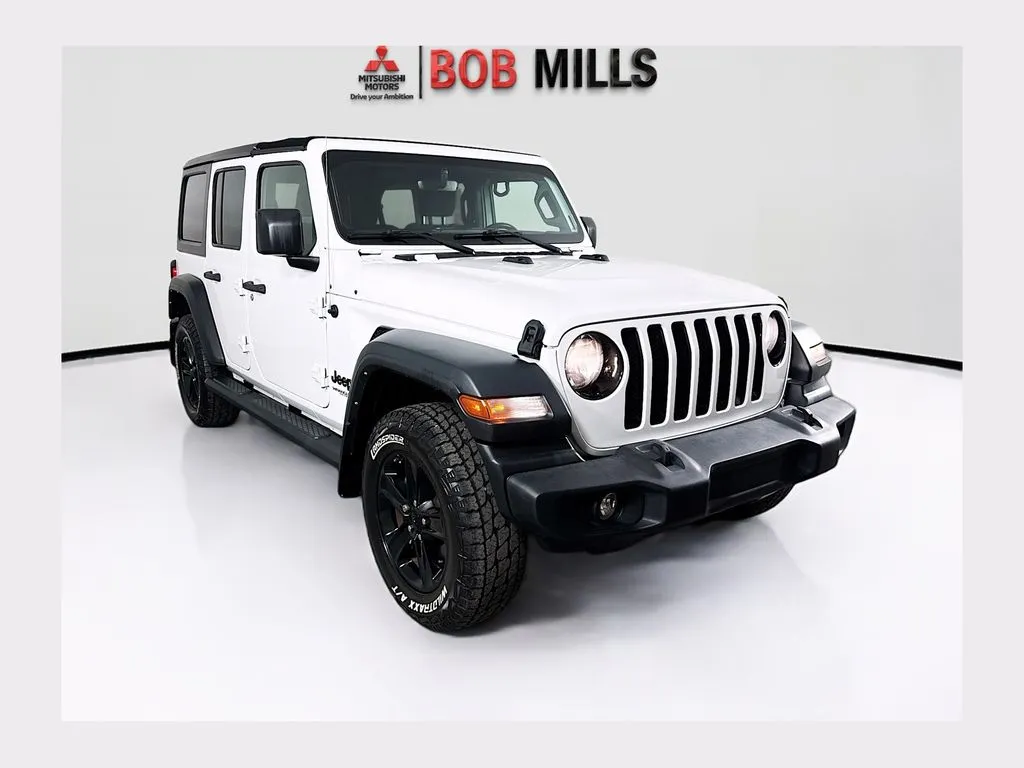 White 2022 Jeep Wrangler Unlimited Sport Altitude for sale in Myrtle Beach, SC