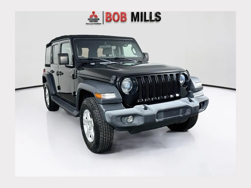Black 2018 Jeep Wrangler Unlimited Sport S for sale in Myrtle Beach, SC