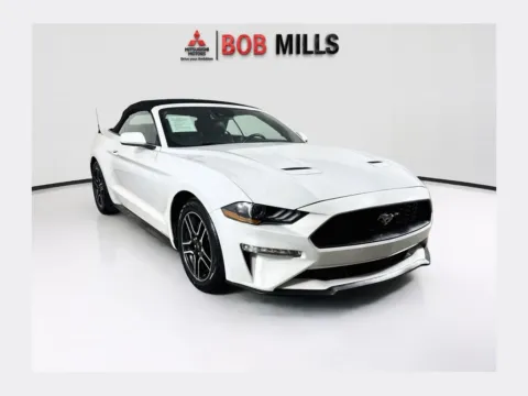 White 2022 Ford Mustang EcoBoost Premium for sale in Myrtle Beach, SC
