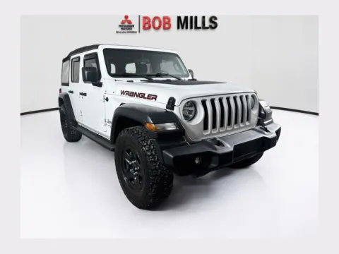 White 2018 Jeep Wrangler Unlimited Sport for sale in Myrtle Beach, SC
