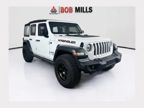 White 2018 Jeep Wrangler Unlimited Sport for sale in Myrtle Beach, SC