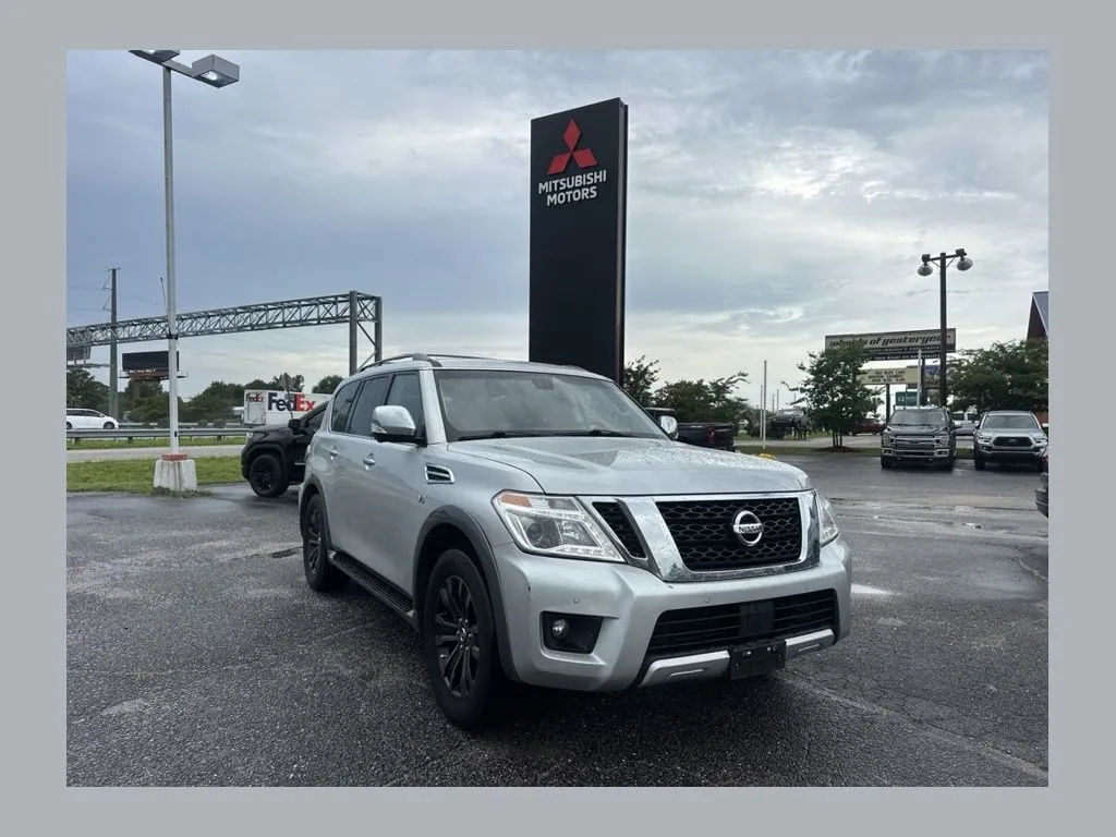 Silver 2017 Nissan Armada Platinum for sale in Myrtle Beach, SC